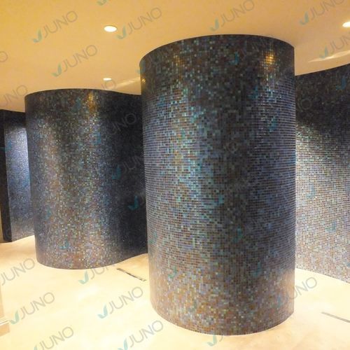 Steam shower column - Juno SPA Design & Manufacture - for spa / for public washroom / glass