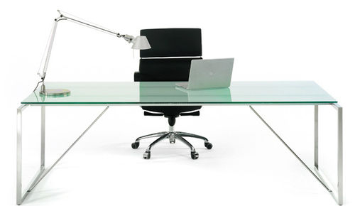 Executive desk - ERIA - ARIDI - contemporary / metal / glass