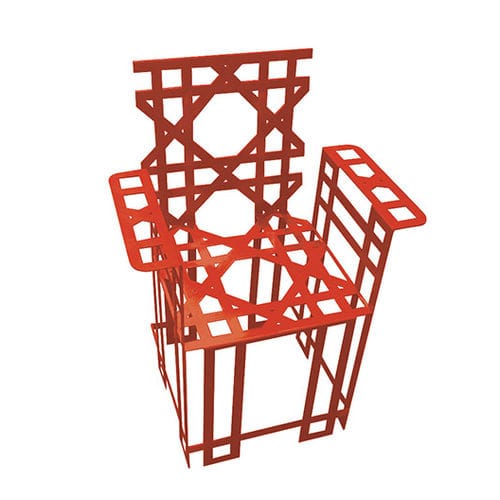 Original design chair - C 1715 - 22 22 EDITION DESIGN - outdoor / indoor / metal
