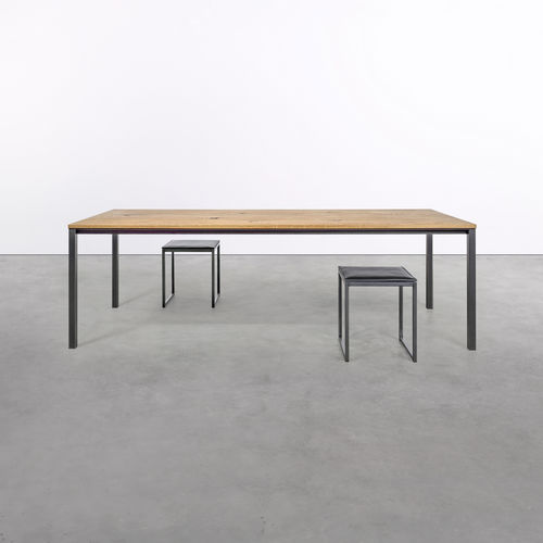 Contemporary table - at_11 - Silvio Rohrmoser - oak / solid wood / oiled wood