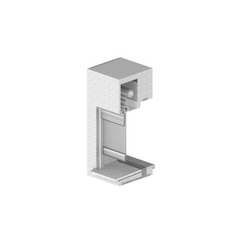 Aluminium profile - TRAV FRAME - HELLA - square / sill / sun protection
