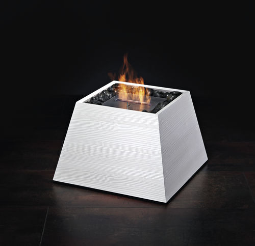 Bioethanol fireplace - MAYA 56-37 - BRANDONI - built-in / central / open hearth
