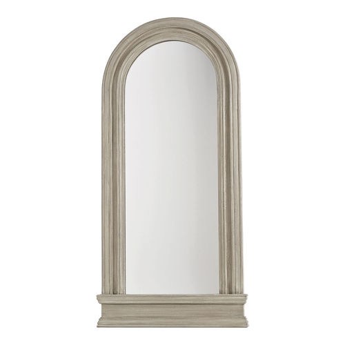 Wall-mounted mirror - ARCHE - BLANC D'IVOIRE - traditional / arched / MDF