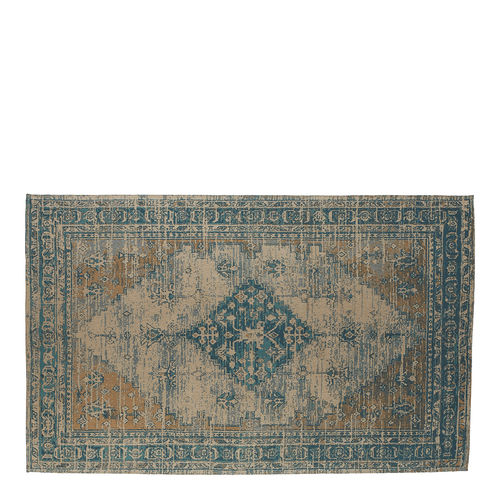 Traditional rug - DARYA - BLANC D'IVOIRE - patterned / cotton / rectangular