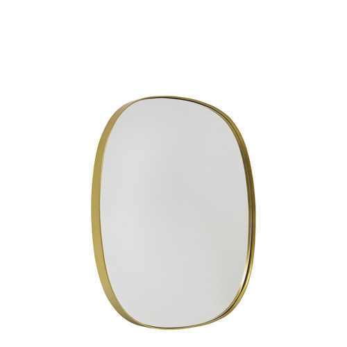 Wall-mounted mirror - ADELE - BLANC D'IVOIRE - traditional / oval / MDF