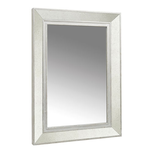 Wall-mounted mirror - MARIETTE - BLANC D'IVOIRE - table / traditional / rectangular