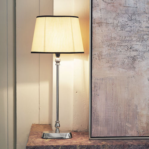 Bedside table lamp - ELISABETH - BLANC D'IVOIRE - brass / traditional / corded