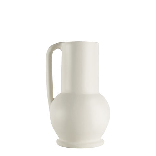 Traditional vase - TERRA - BLANC D'IVOIRE - ceramic / handmade / white