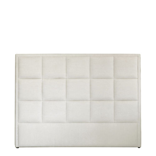 Double bed headboard - ISABELLE - BLANC D'IVOIRE - contemporary / cotton / linen