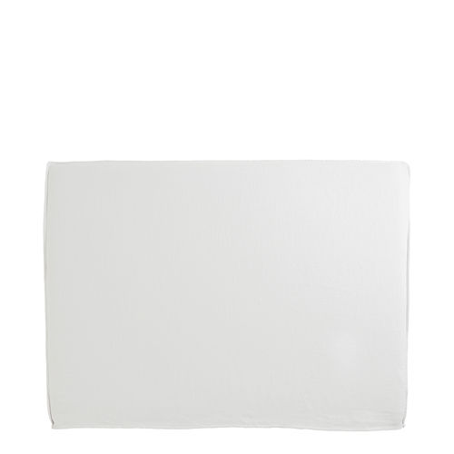 Double bed headboard - LOUISE - BLANC D'IVOIRE - contemporary / linen / foam