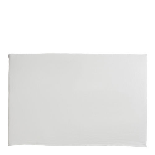 Double bed headboard - LOUISE - BLANC D'IVOIRE - contemporary / linen / foam