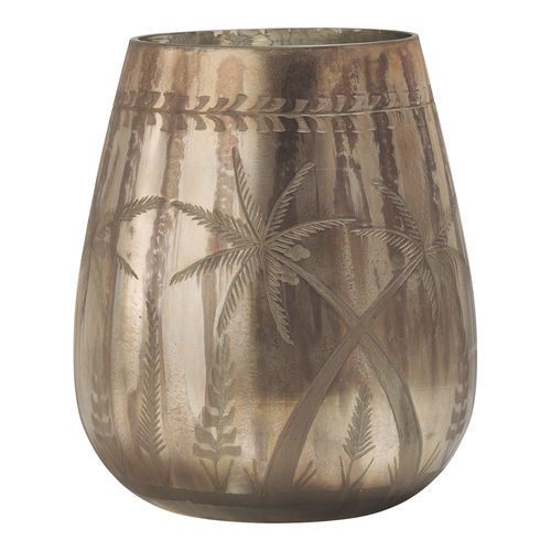 Traditional vase - MIRAGE - BLANC D'IVOIRE - glass / handmade / table
