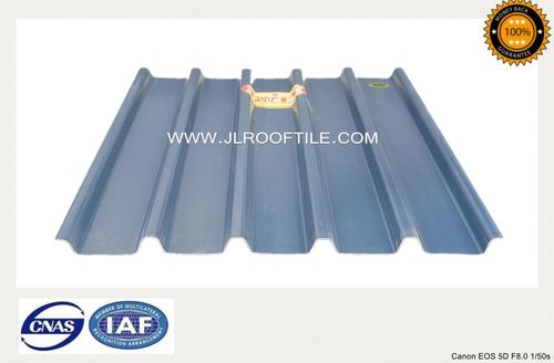PVC roofing - TRAPEZOIDAL DESIGN - Laizhou JIELI Industry Co.,LTD - ribbed