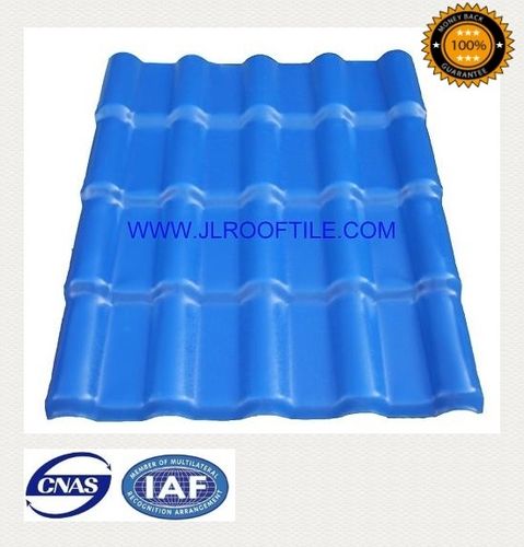 Resin roofing - PMMA/PVC ROOF TILE ROYAL STYLE - Laizhou JIELI Industry Co.,LTD - roof tile look / corrugated
