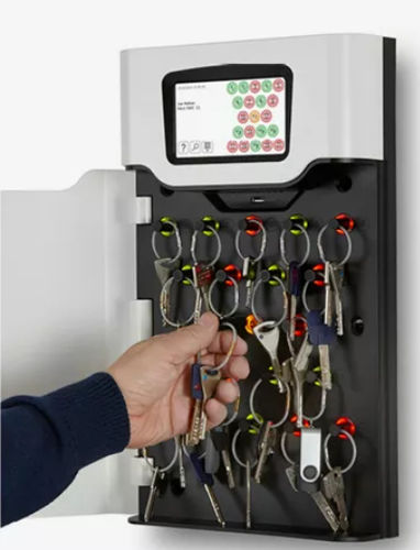 Commercial key cabinet - TRAKA 21  - Mul-T-Lock® - steel / gray