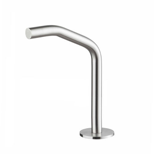 Stainless steel washbasin spout - CORSIVO 11433 - MINA Rubinetterie - countertop / orange / green