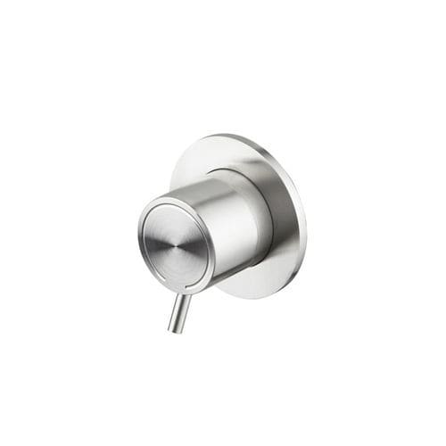Shower mixer tap - CORSIVO 11200 - MINA Rubinetterie - for bathtub / wall-mounted / stainless steel