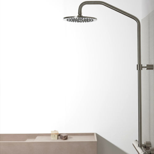 Wall-mounted shower set - CORSIVO 112M40 - MINA Rubinetterie - contemporary / commercial / rain