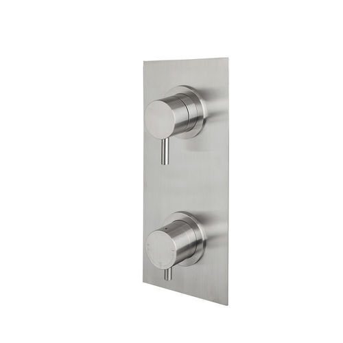 Shower mixer tap - STIRIANA 66P2 - MINA Rubinetterie - wall-mounted / thermostatic / metal