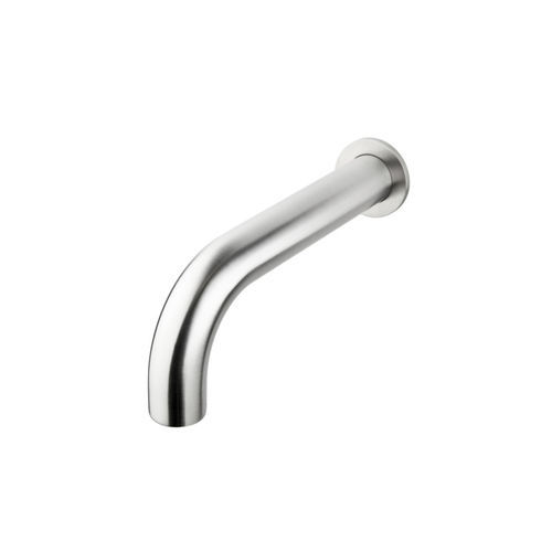 Stainless steel washbasin spout -  DIMENSIONE74: 6234 - MINA Rubinetterie - wall-mounted / orange / green