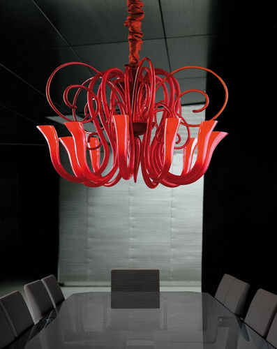 Contemporary chandelier - GODÒ - Carlesso - glass / blown glass / incandescent