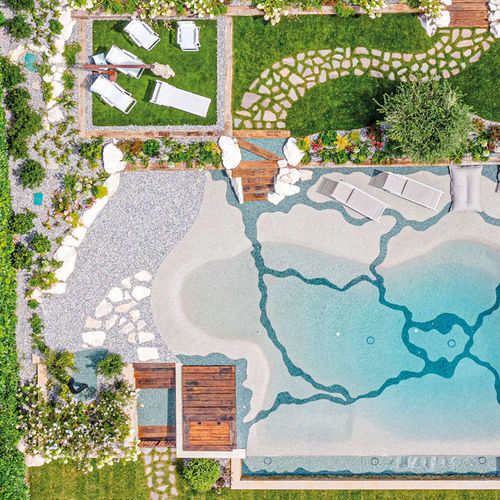 Outdoor swimming pool - CONCESIO - Biodesign Pools - for hotel / in-ground / other shapes