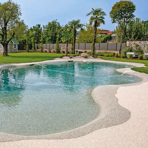 Outdoor swimming pool - MONTECCHIO - Biodesign Pools - for hotel / in-ground / other shapes