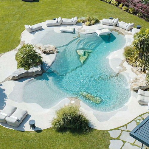 Outdoor swimming pool - EYWA SPORT & SPA - Biodesign Pools - for hotel / in-ground / other shapes
