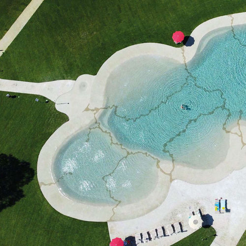 Outdoor swimming pool - GALLINARA - Biodesign Pools - residential / for hotel / in-ground
