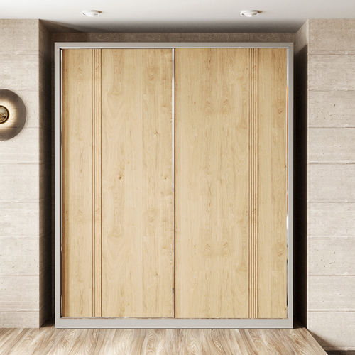 Built-in wardrobe - Enzo - Irmaos Pereira Pacheco, SA - contemporary / wooden / with swing doors