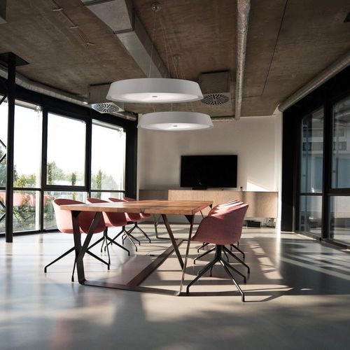 Hanging light fixture - nova S940 up-down light - Andcosta - LED / round / IP20