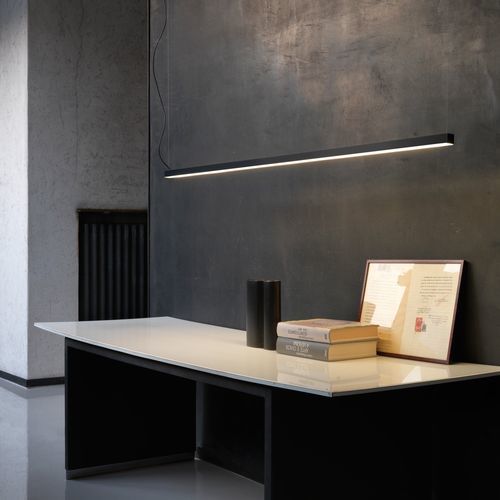 Linear light fixture - circus S1500 - Andcosta - hanging / LED / IP20