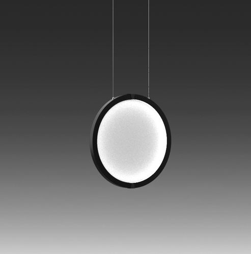 Hanging light fixture - luna S430 - Andcosta - LED / round / vertical