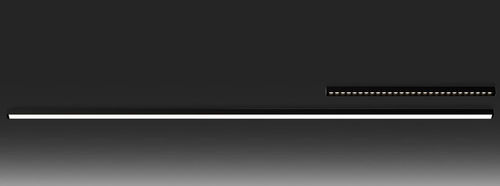 Contemporary ceiling light - daytona C1700 - Andcosta - linear / aluminum profile / lacquered aluminum