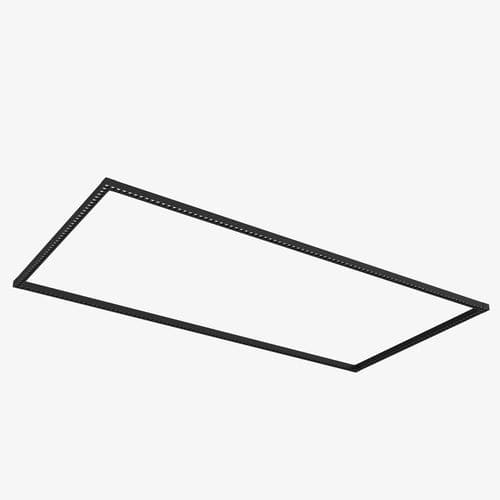 Rectangular ceiling light - daytona C1200x2300 - Andcosta - contemporary / aluminum profile / lacquered aluminum