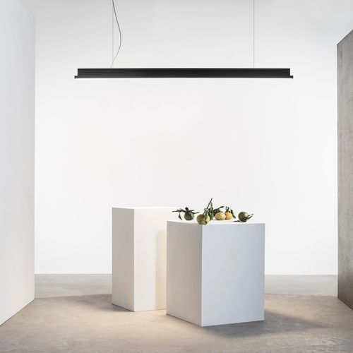 Hanging light fixture - ritmo S2500 - Andcosta - LED / linear / IP20