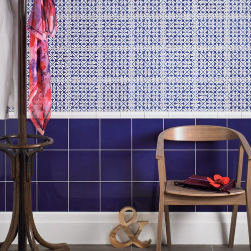 Earthenware tile - GALICIA & TEMARA : TEMARA - British Ceramic Tile Ltd - high-gloss / printed / kitchen