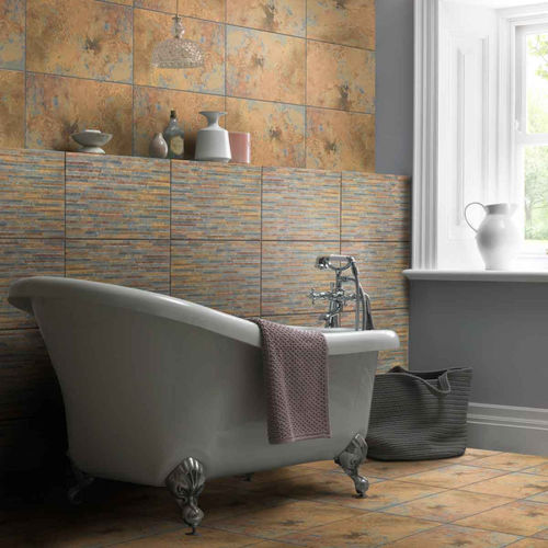 Ceramic tile - SNOWDONIA - British Ceramic Tile Ltd - matte / embossed / textured