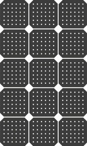 Transparent PV cell - ertex Solartechnik GmbH - monocrystalline / polycrystalline
