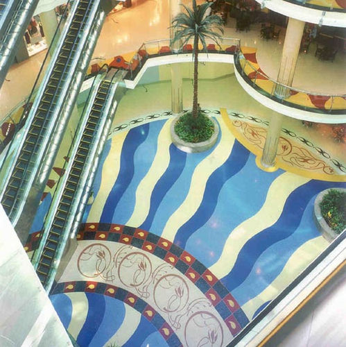 Epoxy resin flooring - MONDÉCO EXOTIC - Tremco CPG Iberia & Italy - Flooring - terrazzo / indoor / for step