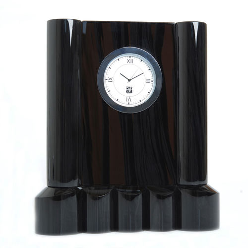 Art Deco style clock - KOHAR - CUB-AR - floor-standing / analog / obsidian