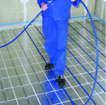 Hot water underfloor heating - IDEAL EPS - Jupiter Underfloor Heating - residential / with expanded polystyrene panel