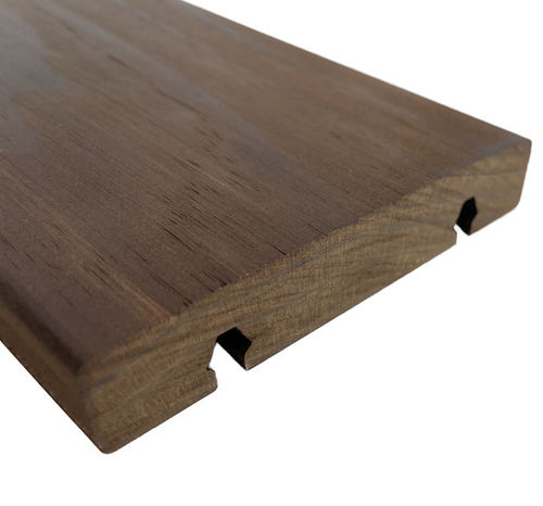 Modified wood deck board - 2730 - Kebony - clip-on / commercial / sustainable