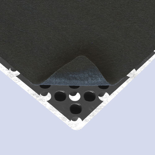 Drainage geocomposite - ND 5+1 Drainage System - Nophadrain - polypropylene / polystyrene / for roof