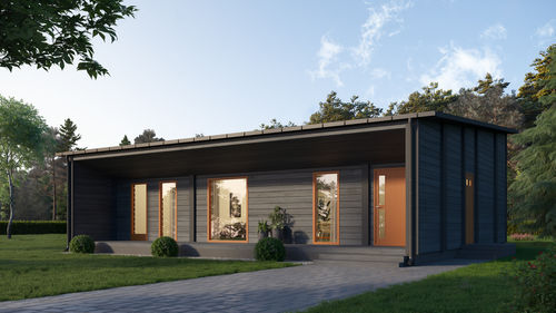 Prefab house - GREG - RITSU AS - eco-friendly / contemporary / single-story