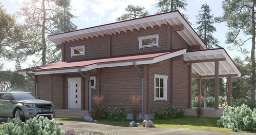 Prefab house - ELLA - RITSU AS - eco-friendly / contemporary / two-story