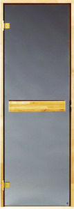 Interior door - WITH HORIZONTAL DOOR HANDLE  - Skaala Windows And Doors - glass / swing / water-repellent