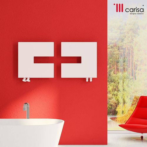 Hot water towel radiator COVENTRY Carisa Design Radiators electric