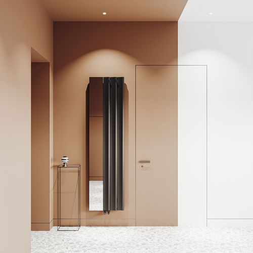 Hot water radiator - ENTREE - Carisa Designer Radiators - 1001 w...1500 w / contemporary / aluminium