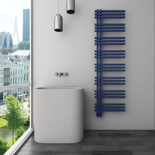 Hot water towel radiator - TERRA - Carisa Designer Radiators - electric ...